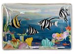 '' Around the Reef' Plate by Anne Blake