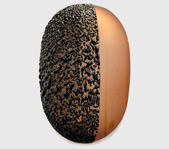 Glass piece by Mieke Groot c.2011