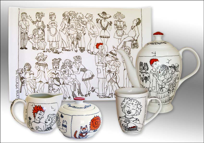 The Village Party Collection by Brenda Henderson